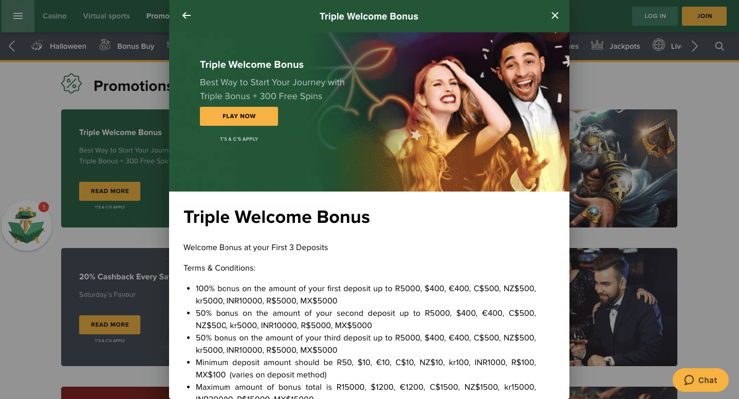 tuskcasino welcome bonus